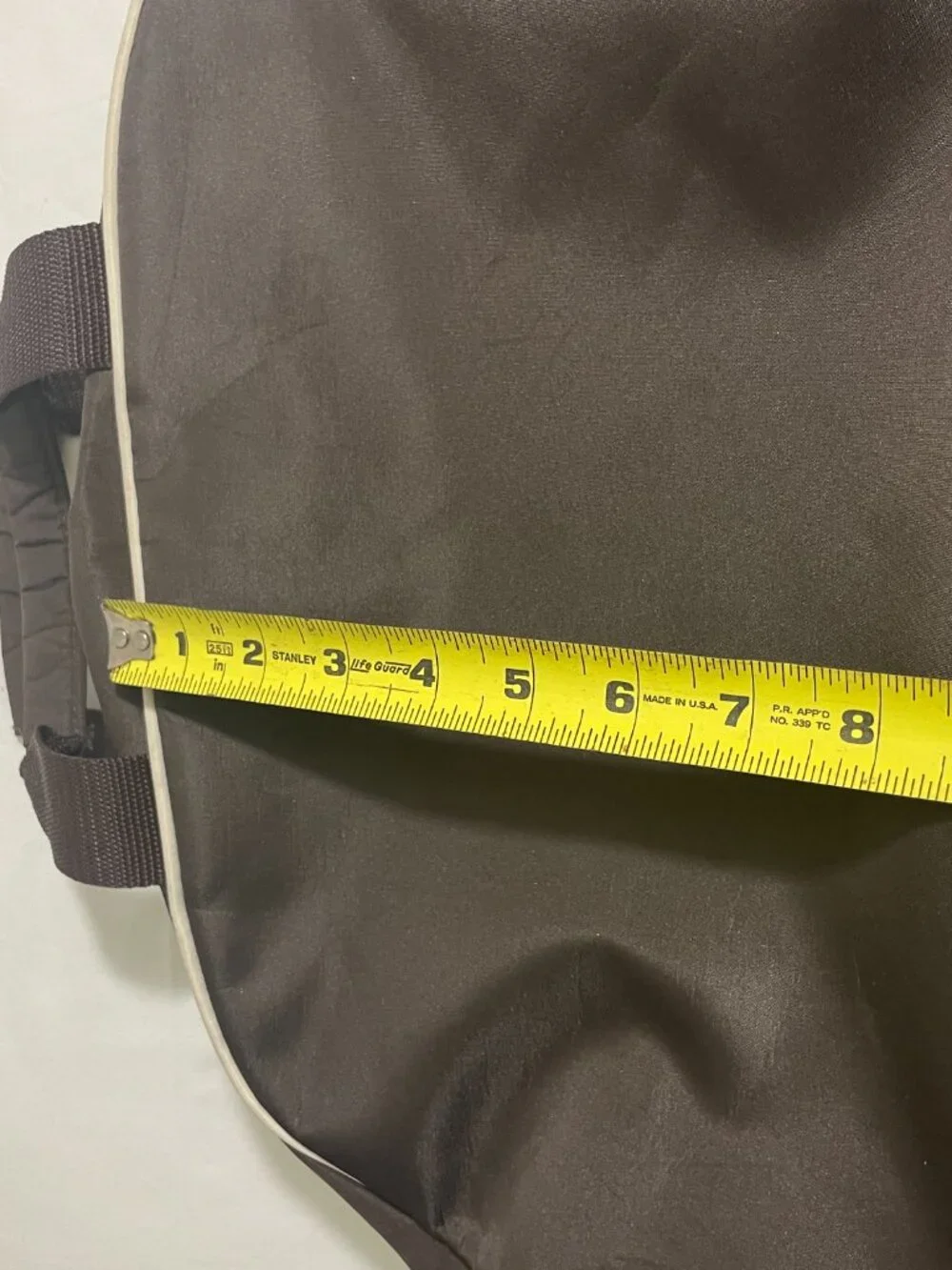 Perry Ellis Brown Overnight Travel Duffle Bag Weekender Carry On Shoulder Tote